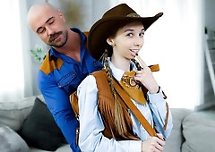 Skinny inked chick Breezy Bri screwed in the missionary pose by big cock