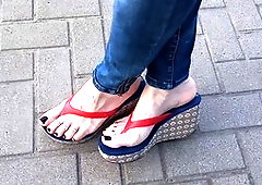 Public flaunting of my sexy heels