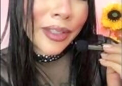 jhoanitacat sissy roleplay implores for deepthroat action