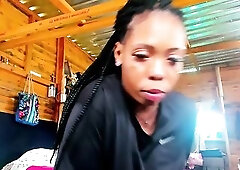 Wank that schlong the same motion and speed as i Fist fight my large booty...