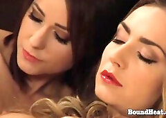 Hawt Lesbo Hotty Fingering And Gratifying Madame's Cunt