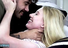 REALITYJUNKIES - Golden-haired Sweetheart Gets A Surprise Screw Visit From Her BF During the time that This babe Babysits