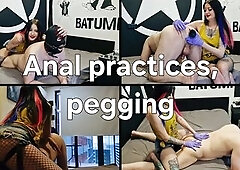 A sexy vacation with Goddess Nika. A sex thrall gets dildoed with a massive butt-ramming and pegged with a big thong-on. Certainly, Mastix gagged the 