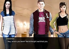 Floozy days of summer: excited and nerdy gal into a night club-Ep3