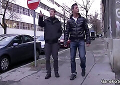 He Is Picking Up Stranger For Gay Game