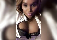 Black Trans Cutie-... Slutty after that babe got Home from Work- Onlyfans:oliviatwist