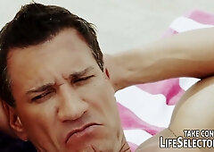 Interactive porn game with exotic girls