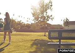 PORNFIDELITY Cheerleader Slut Nicole Clitman Cheers For Creampie