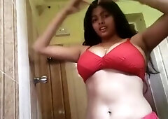 Desi Bangla BIG BOOBS sumaiya bathroom finger masturbation