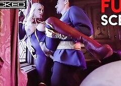 SPIDEYPOOL - Ms Marvel's Twat Has A Charming Rencounter With Dr. Strange's Rod FULL SCENE