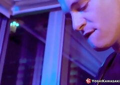 YOSHIKAWASAKIXXX - Yoshi Deep Throats Chisel Before Ass Licking