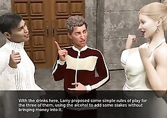 Project Myriam - Sexy mother I'd like to fuck Gets double penetration on Billiards Table #1 - CG game, HD, 60 FPS