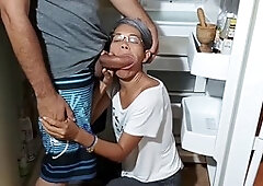 Jizzing, indian aunty, big cock cumshot