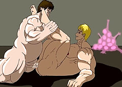 Muscle Daddy And Car Toon In [full] Alien Slime 3 - Muscle Growth Animation