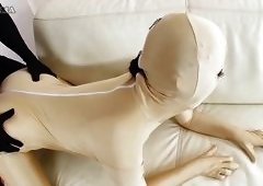 Cosplay Covered Babe Gets Fucked Hard