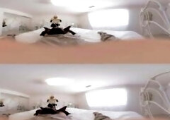 Elsa Jean Blond Cowgirl Teen Rides Dick