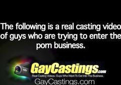 Gaycastings - First Porn Scene For Twink Travis Stevens