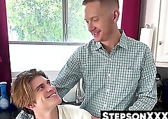 Attractive Kyle Michaels wrecked by stepdad Brody Kayman raw