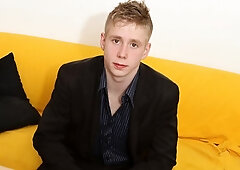 Georgio Black fucking fresh-faced Justin Conway in POV