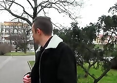 CZECH HUNTER 519 - Amateur twink gets breed for money