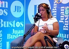 Kata Sanchez sexy mother I'd like to fuck can't hold back the urge to cum on the vibrating machine - Juan Bustos Podcast