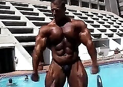 Art Atwood Sexy Poolside Posing