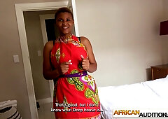 Big bum African teenager enjoys assfuck sex