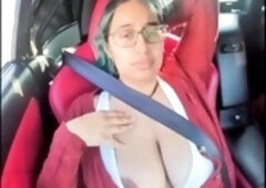driving exposed nipples