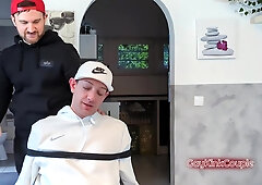 Bound On A Chair At His Mercy