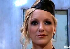 Mistress has slave on ice