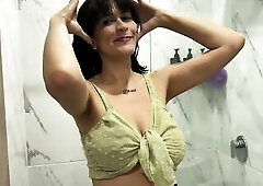 Tall Voluptuous Natural Large Bazookas Lalin girl Screws Man Raw Behind The Scenes Sex
