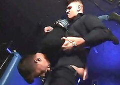 joey mills malik delgaty in bodyguard neglects duties for cocktail waiter