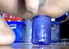 Myanmar Gay Homemade solo anal insertion and fucking