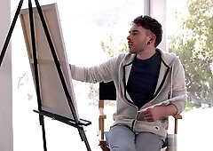 The Art Of Love, model fucks painter bare
