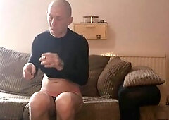 Anal toys, crossdresser anal, muscle webcam