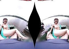 Reality Lovers - Fisherman Get Fortunate and Bangs a Sexy Excited Brunette hair