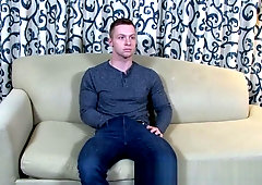 Straight soldier cums