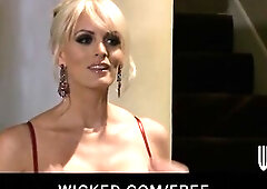 HAWT golden-haired mother I'd like to fuck Stormy Daniels gets drilled hard to large climax