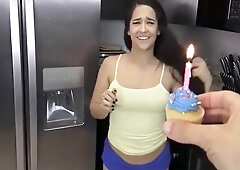 Slutty Teen Craves Milfs Birthday Dick