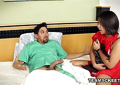 Slender Latina Penny Nichols takes control in a passionate riding scene