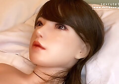 Hot tight Asian babe takes a pounding like a perfect sex doll
