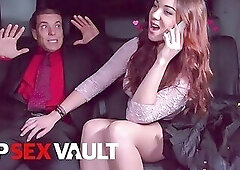 Dumped on Valentine's Day Dutch Girl Rides Driver Raw - VIP SEX VAULT