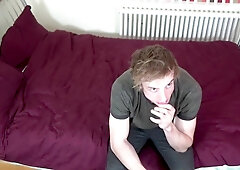 Bathtub Brush Smacking for Blakey