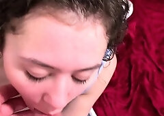 Big tit brunette doggystyle fucks a big cock