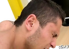 Wild and naughty dudes having hot and steamy gay sex