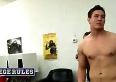 College rules - kinky college rec room turns into naked ping pong, undress games & steamy coed hook-ups