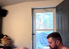 Cleaning off Dads chisel from a night out at the adult theatre.