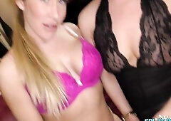 Marvelous duett Isabella Screws and Lexi Ryder hooked up for a hawt sex party. Those 2 ravishing beauties LOVE a group-sex and of course got their fai