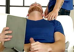 Mitch Hanson And Quentin Gainz - Staying Hard For My Co-worker