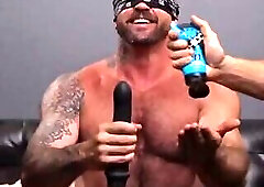 Huge Ajax Fort Troff Blindfolded Robo Plunger Toy Test